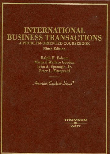 International Business Transactions A Problem-Oriented Coursebook by