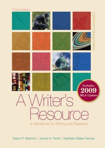 A Writer's Resource by Elaine Maimon