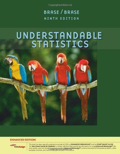Understandable Statistics by Charles Henry Brase