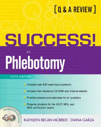 Success! In Phlebotomy by Kathleen Becan-McBride