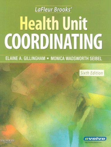 Lafleur Brooks' Health Unit Coordinating by Gillingham