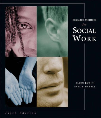 Research Methods For Social Work by Allen Rubin