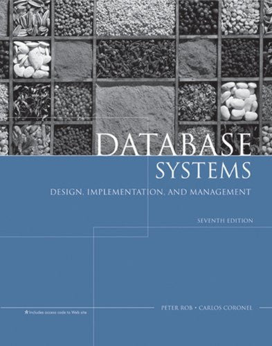 Database Systems by Peter Rob / Coronel