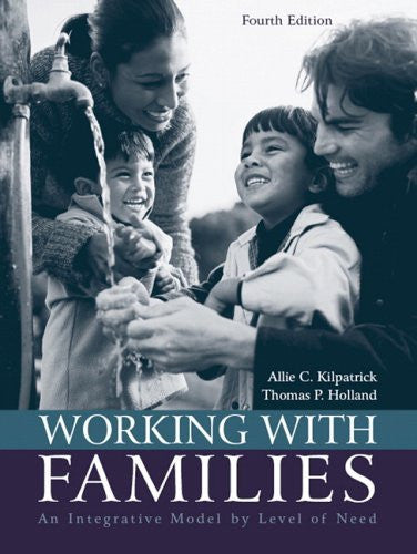 Working With Families by Allie C Kilpatrick