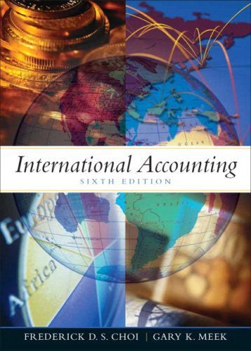 International Accounting by Frederick D Choi