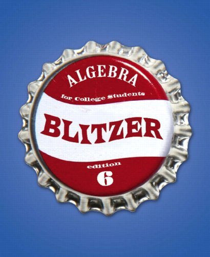Algebra For College Students by Robert F Blitzer