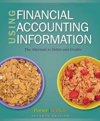 Using Financial Accounting Information by Gary A Porter