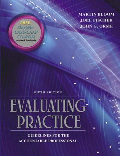 Evaluating Practice by Martin Bloom