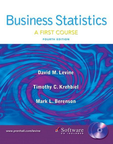 Business Statistics by David M Levine