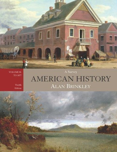 American History Volume 1 by Alan Brinkley