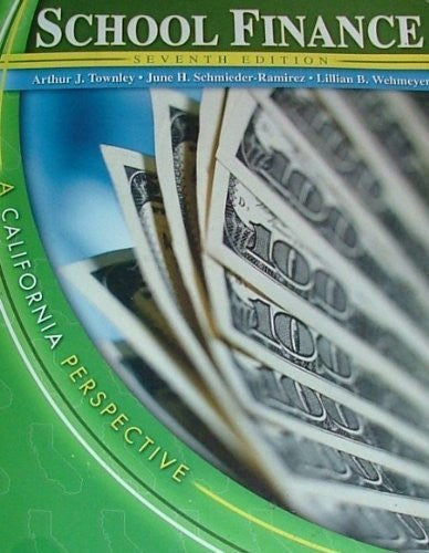 School Finance by TOWNLEY ARTHUR