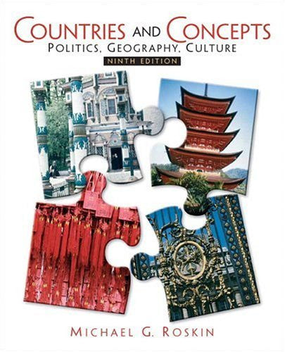 Countries And Concepts by Michael G Roskin