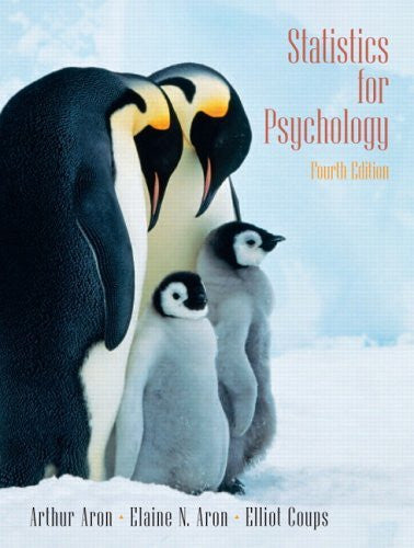 Statistics For Psychology by Arthur Aron