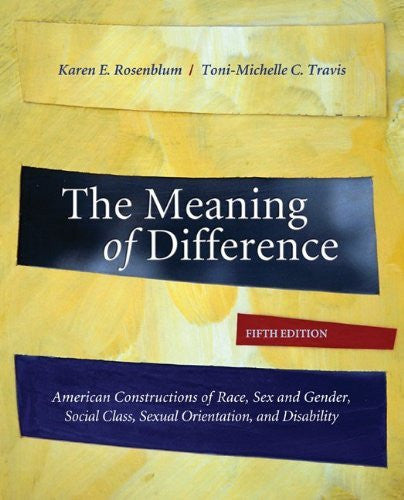 The Meaning of Difference by Karen Rosenblum