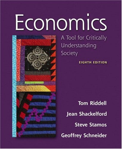 Economics by Tom Riddell