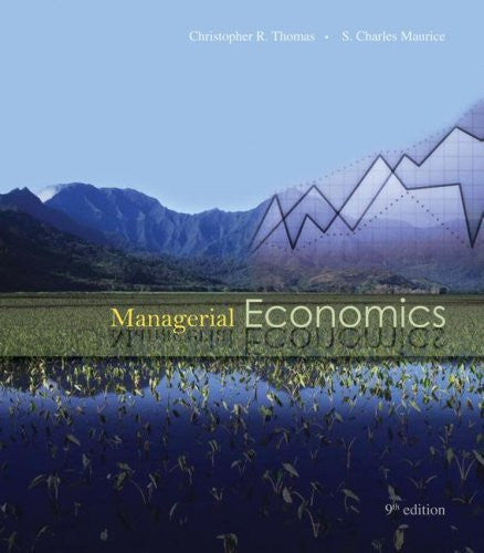 Managerial Economics by Christopher R Thomas
