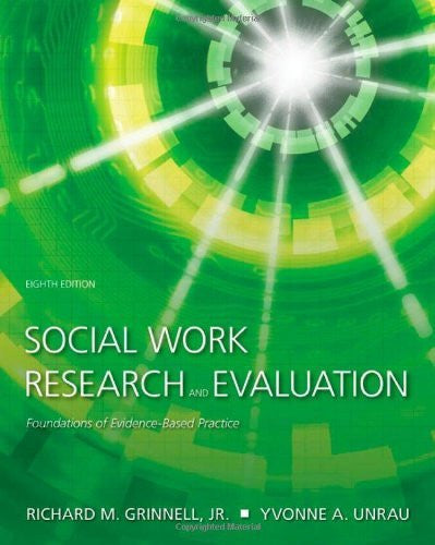 Social Work Research And Evaluation by Richard Grinnell