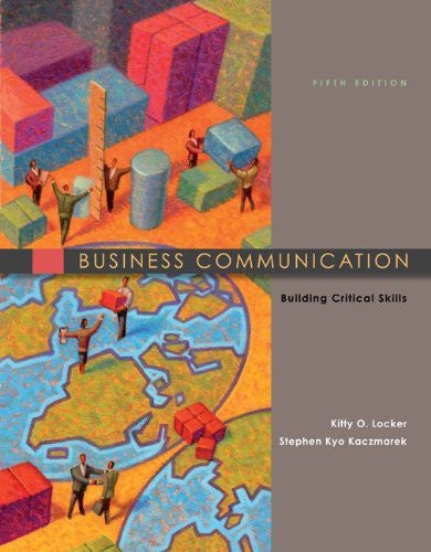 Business Communication by Kitty Locker