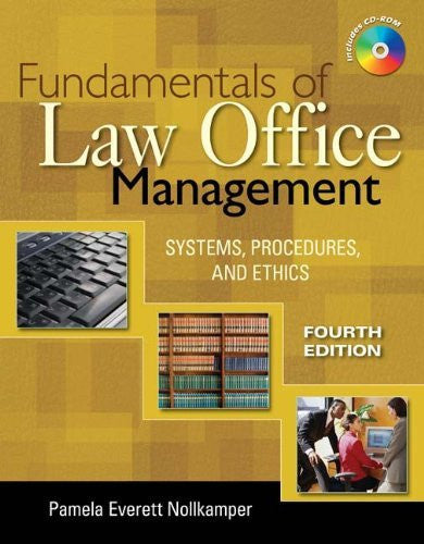 Fundamentals of Law Office Management by Pamela Everett-Nollkamper