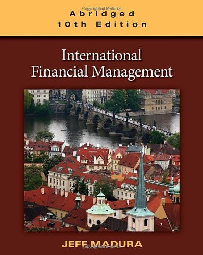 International Financial Management by Jeff Madura
