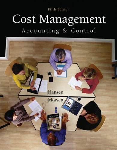 Cornerstones of Cost Management by Don R Hansen