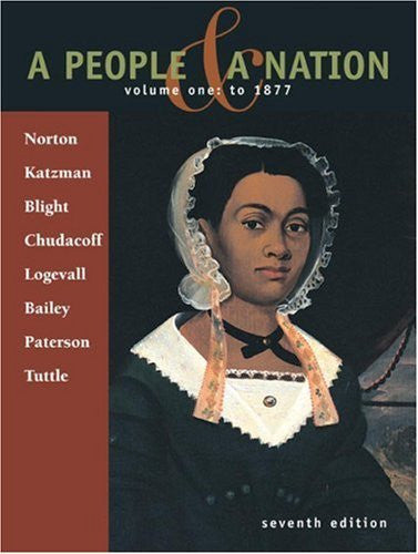 A People And A Nation Volume 1 by Mary Beth Norton