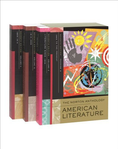 Norton Anthology of American Literature Volumes C D And E by Baym