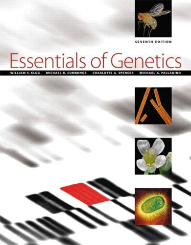 Essentials of Genetics by William S Klug