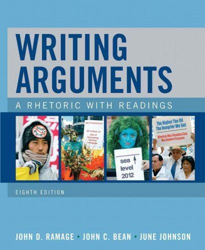 Writing Arguments by John D Ramage