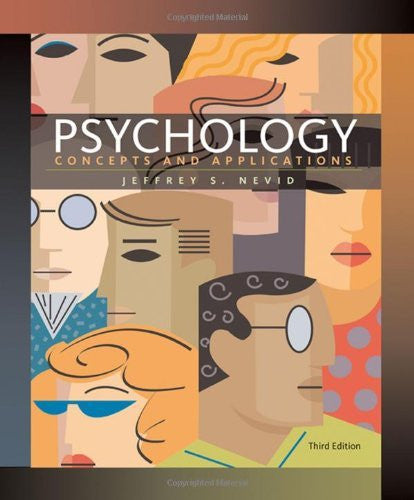 Psychology Concepts And Applications by Jeffrey S Nevid