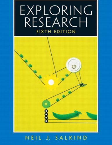 Exploring Research by Neil J Salkind