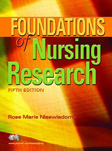 Foundations of Nursing Research by Rose Marie Nieswiadomy