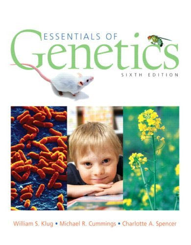 Essentials of Genetics by William S Klug