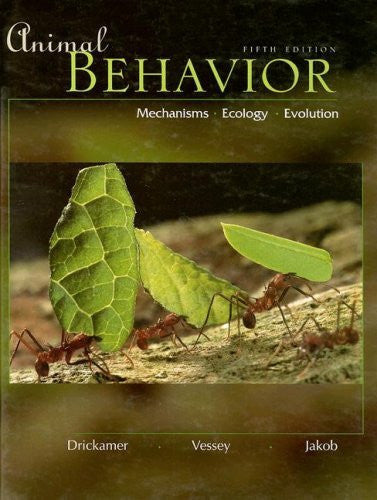 Animal Behavior by Lee Drickamer