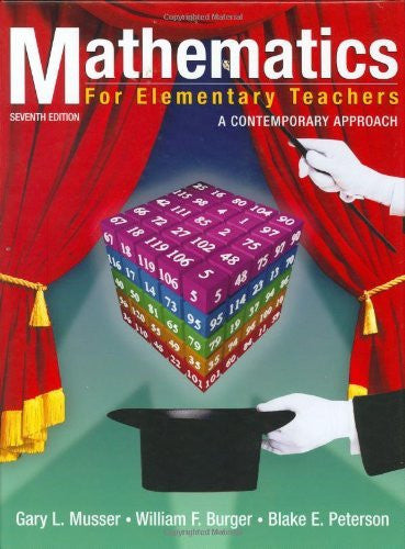 Mathematics For Elementary Teachers by Gary L Musser / Peterson