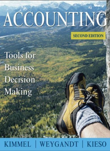 Accounting Tools For Business Decision Making by Paul D Kimmel