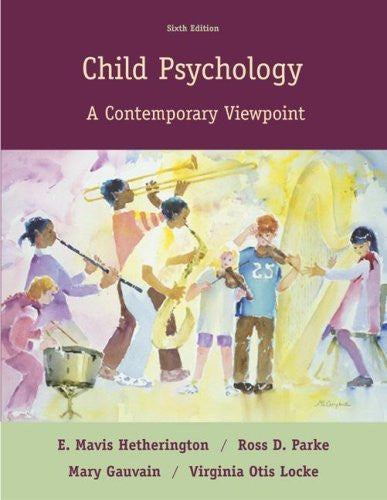 Child Psychology by E Mavis Hetherington