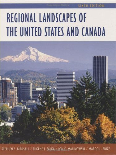 Regional Landscapes of The United States And Canada by Birdsall