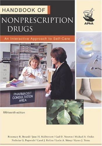 Handbook Of Nonprescription Drugs by Rosemary R Berardi / Krinsky