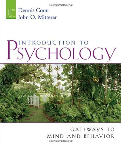 Introduction To Psychology by Dennis Coon