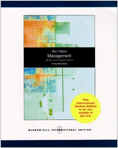 Management by Leslie W Rue