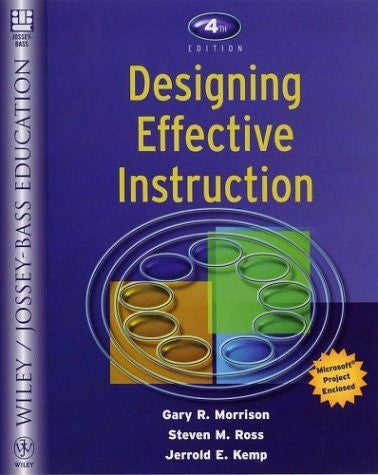 Designing Effective Instruction by Gary R Morrison