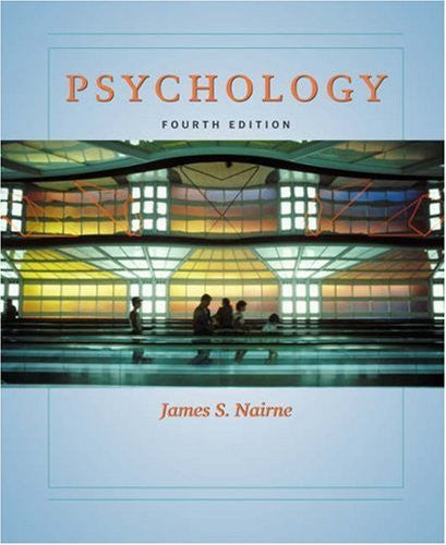 Psychology by James S Nairne