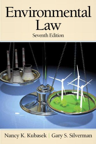 Environmental Law by Nancy K Kubasek
