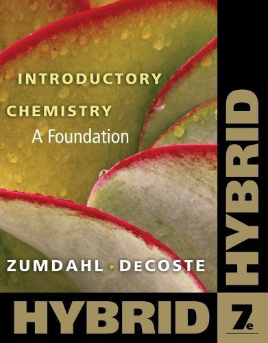 Introductory Chemistry by Steven S Zumdahl