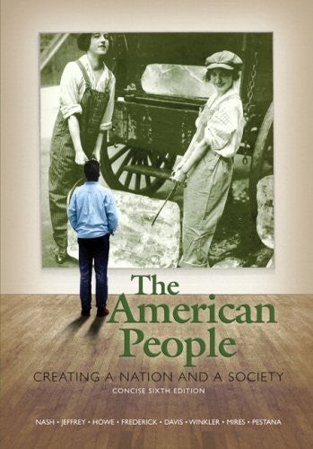 American People Concise Edition by Gary B Nash