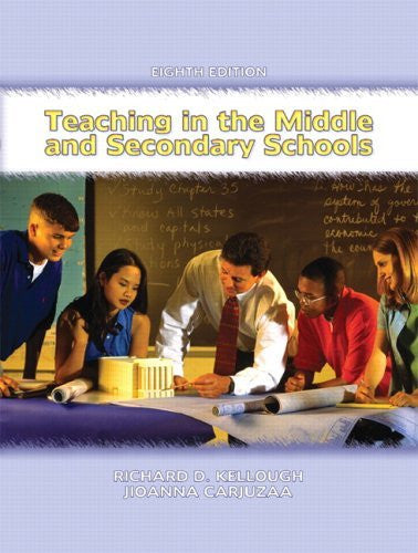 Teaching In The Middle And Secondary Schools by Carjuzaa