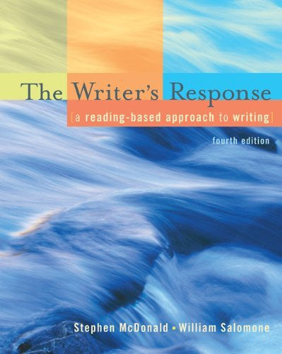 The  Writer's Response by Stephen McDonald