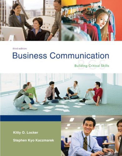 Business Communication by Kitty Locker