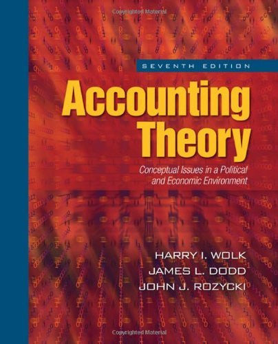 Accounting Theory by Harry I (Ira) Wolk